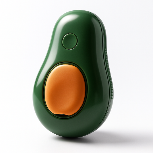 SteamyCat™ Avocado Steam Brush – Self-Cleaning Pet Grooming Comb for Cats & Dogs